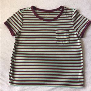 Striped Arizona Jeans Co. ringer tee